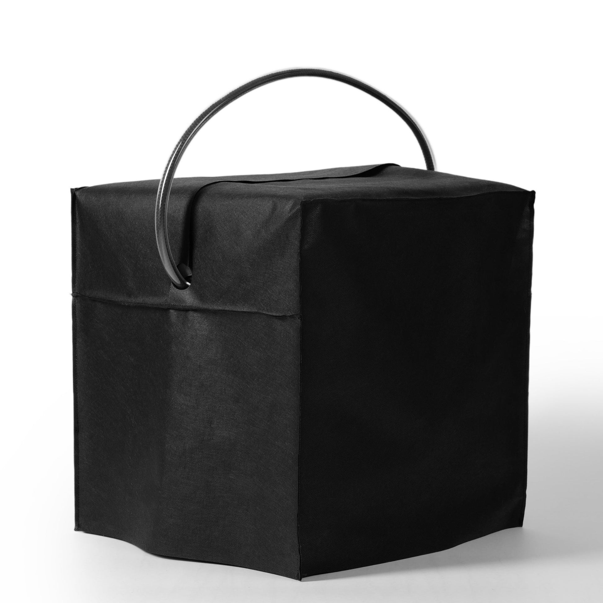 Polsterhocker Blau mit Griff Polsterhocker - Hockerhelden
